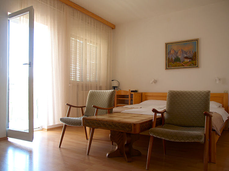 Doppelzimmer der Pension von Familie Theimer Mali Losinj