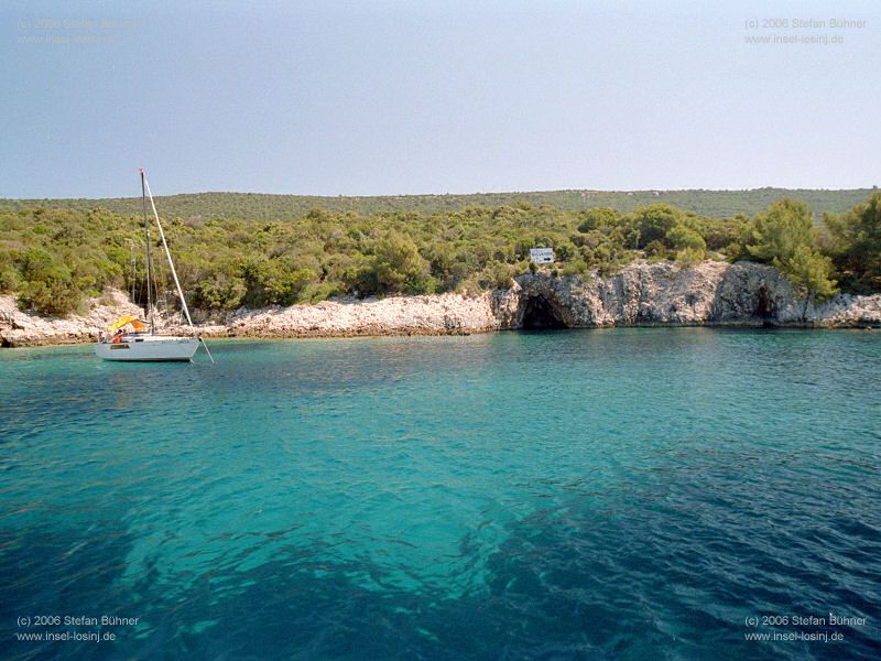 auf Tour mit Kapitn Mate auf Insel Losinj / Kroatien