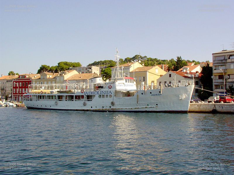 im Hafen von Mali Losinj