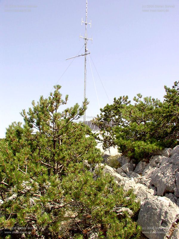 der Gebirgszug des Osorscica bei Nerezine / Osor auf der Insel Losinj