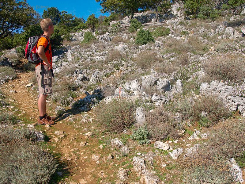 der Gebirgszug des Osorscica bei Nerezine / Osor auf der Insel Losinj