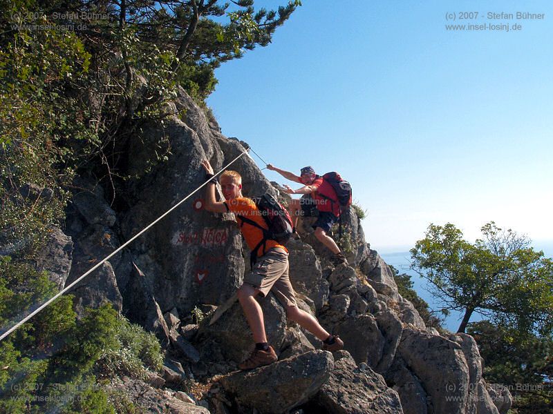 Wanderung zum Osorscica 2006