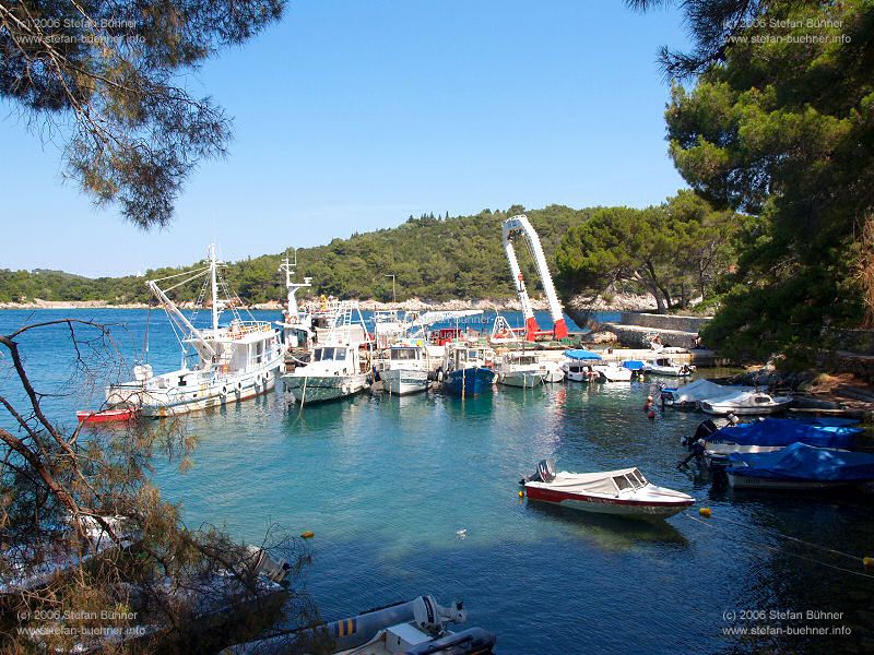 Wanderweg zwischen Veli Losinj und Mali Losinj zum Strand / Bucht Valdarke in Mali Losinj - Kroatien