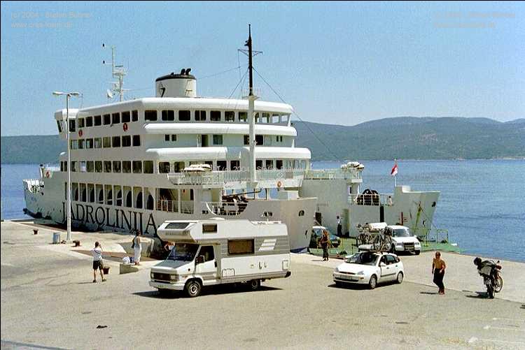 Autofhre auf Insel Losinj