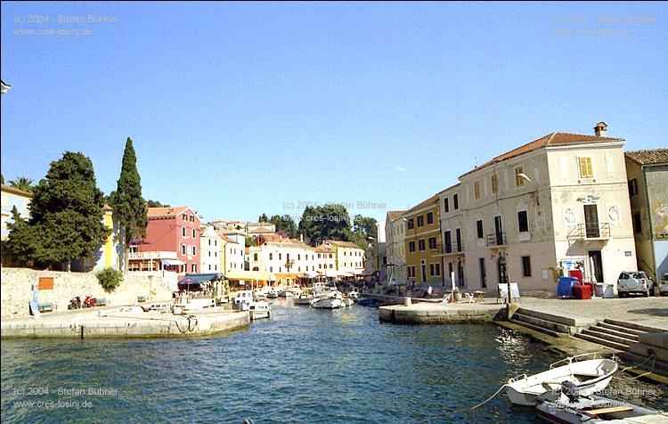 der Hafen von Veli Losinj