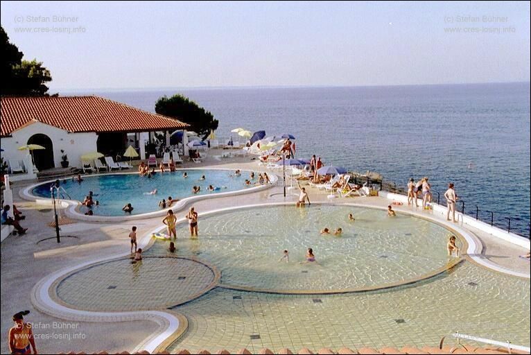 der Pool des Hotel Punta in Veli Losinj